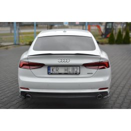 Накладка сплиттер на крышку багажника на Audi A5 B9 Sportback S-Line